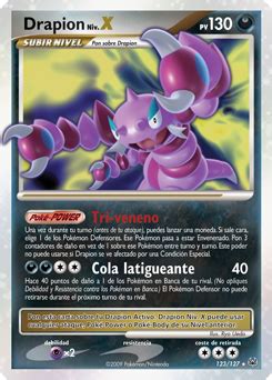 drapion estrategia|EstrategiaDEX de Drapion. Pokédex Diamante, Perla, Platino, .